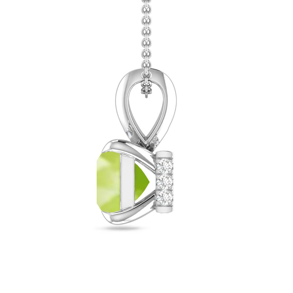 White Gold - Peridot