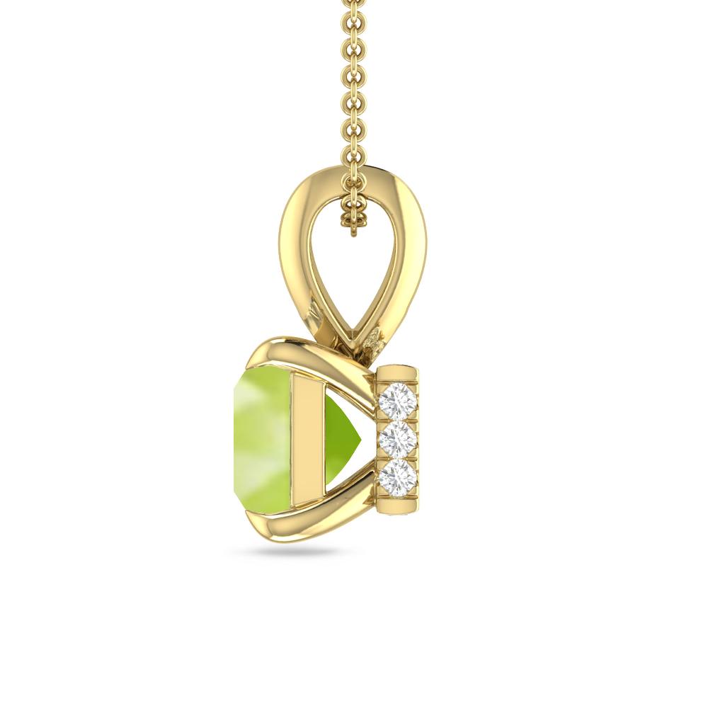 Yellow Gold - Peridot