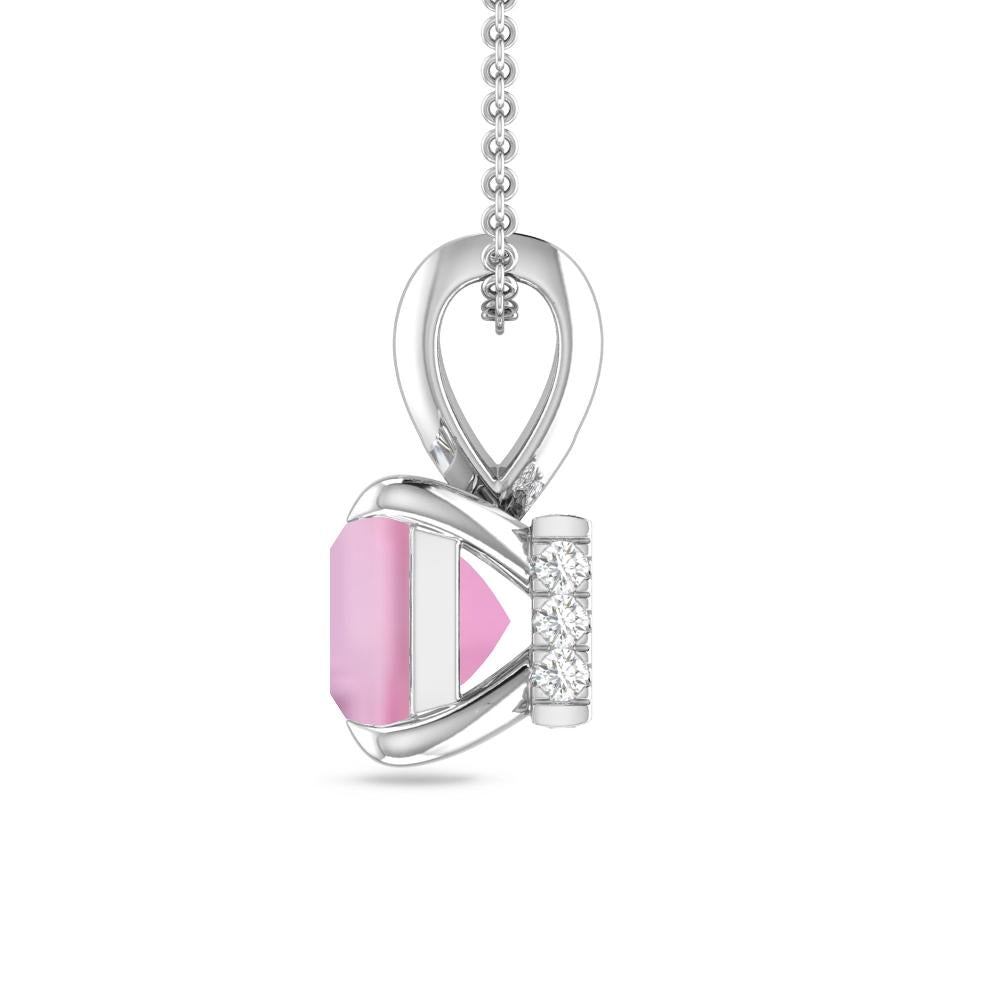 White Gold - Pink Tourmaline