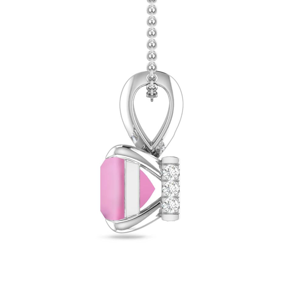 White Gold - Pink Tourmaline