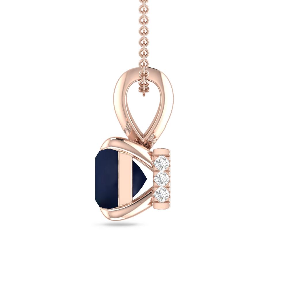 Rose Gold - Sapphire