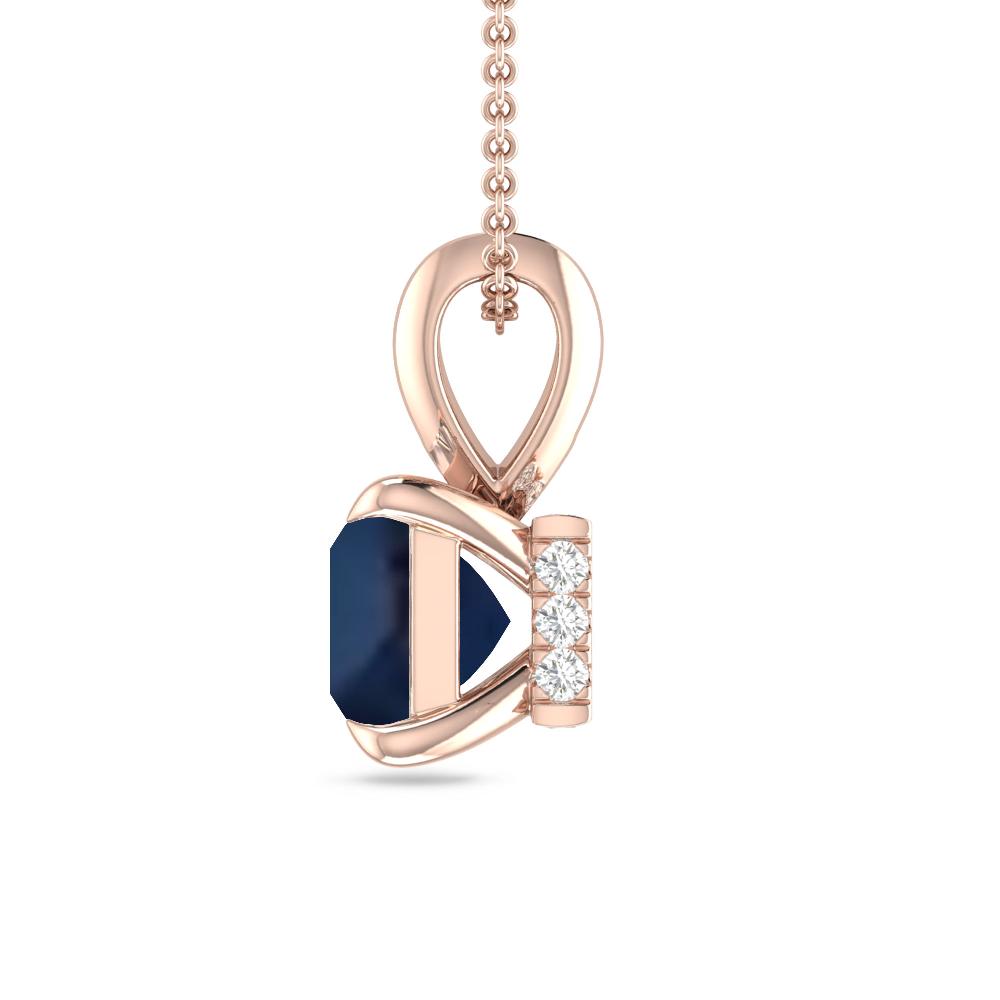 Rose Gold - Sapphire