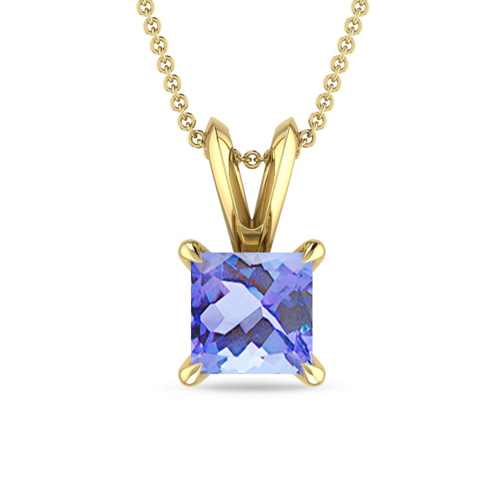Yellow Gold - Tanzanite