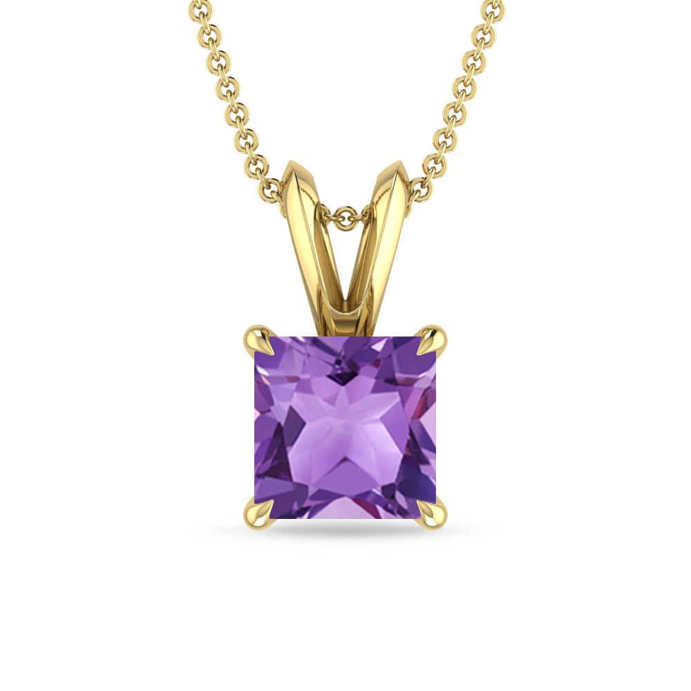 Yellow Gold - Amethyst