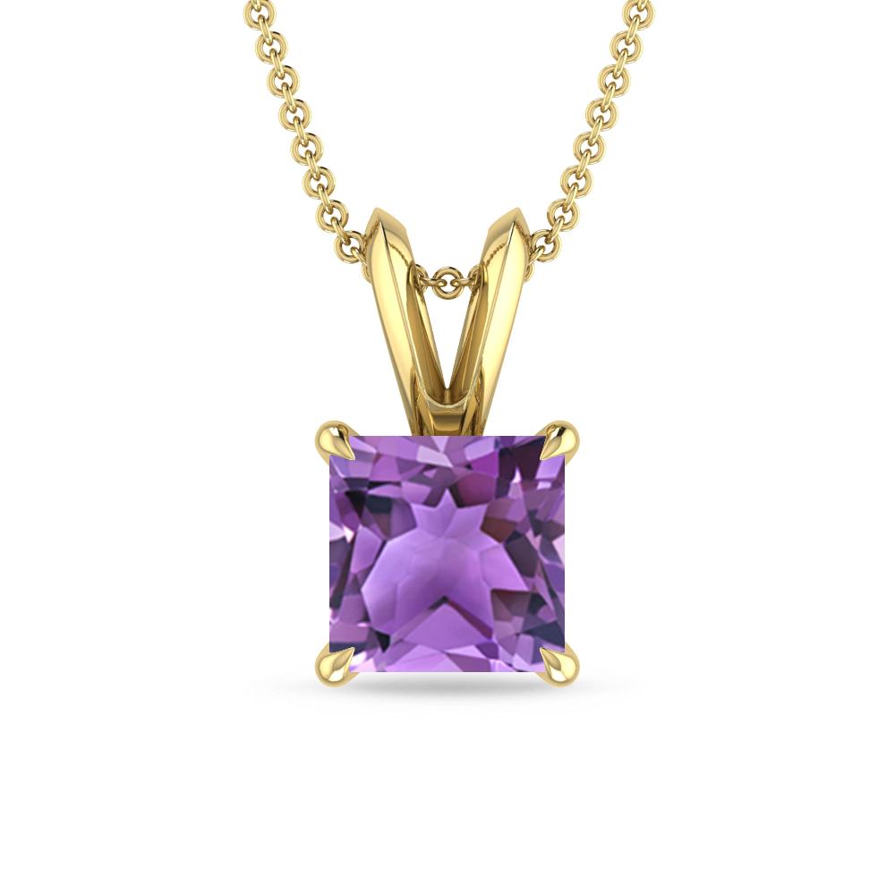 Yellow Gold - Amethyst