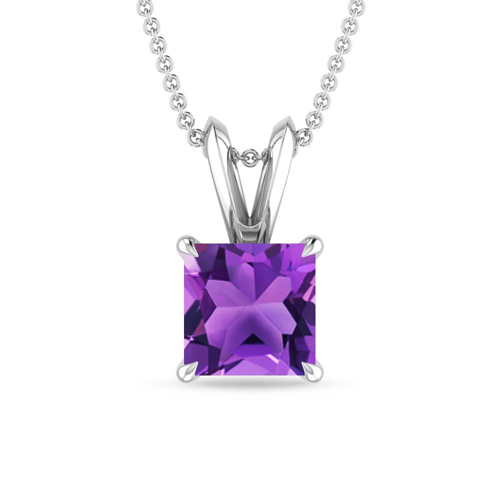 White Gold - Amethyst