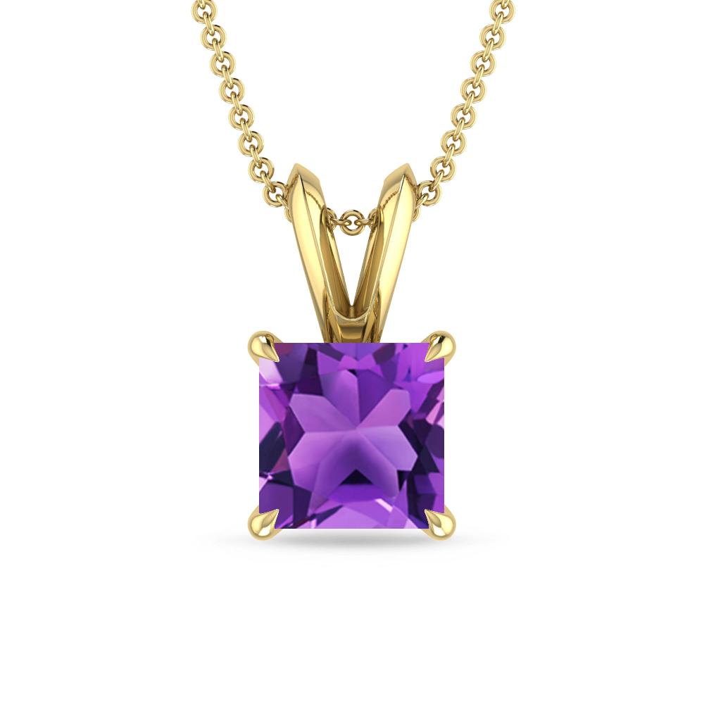 Yellow Gold - Amethyst