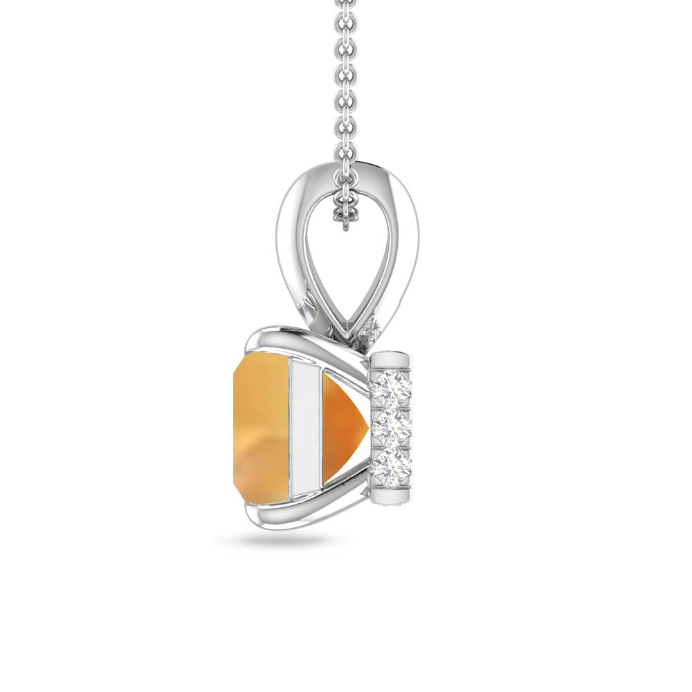 White Gold - Citrine
