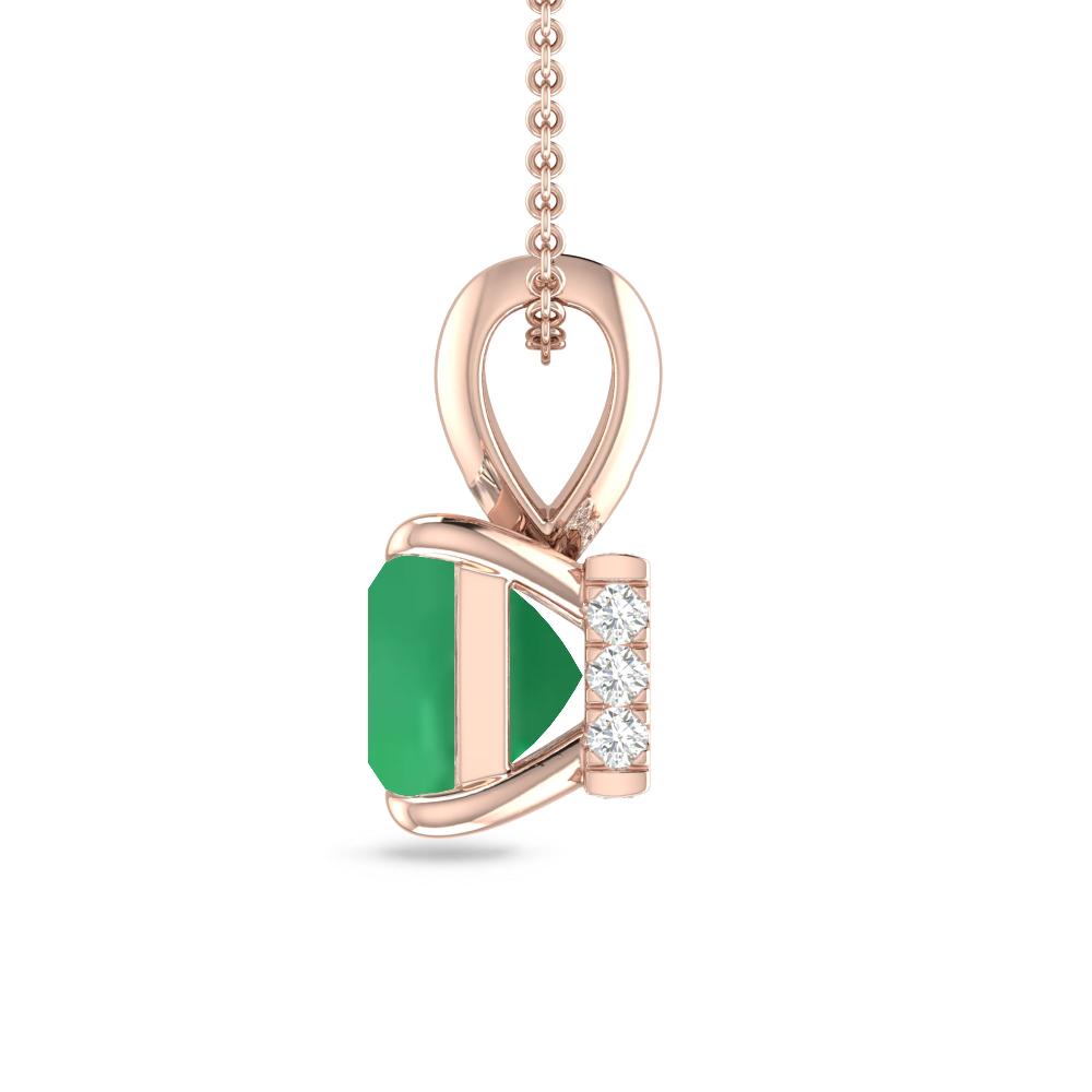Rose Gold - Emerald