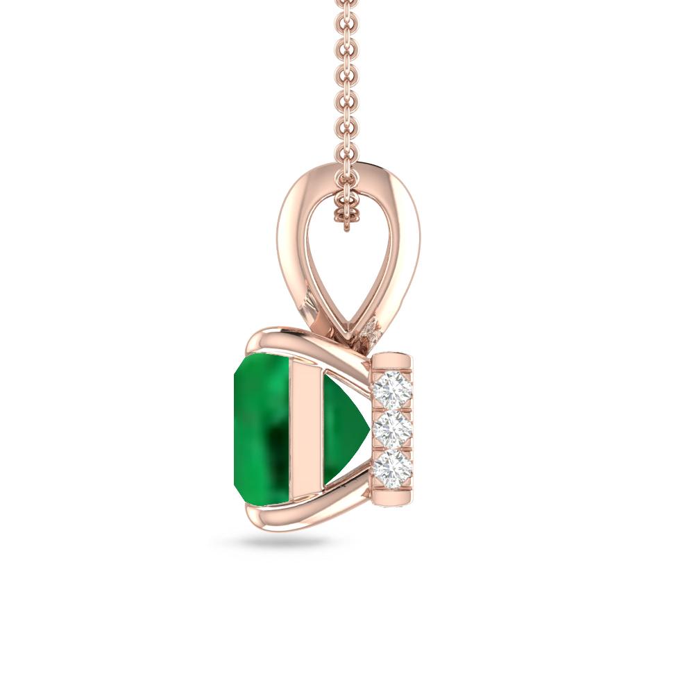Rose Gold - Emerald