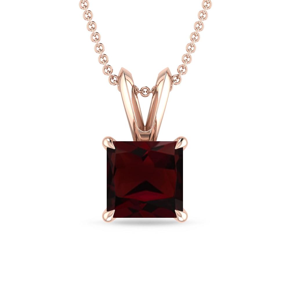 Rose Gold - Garnet