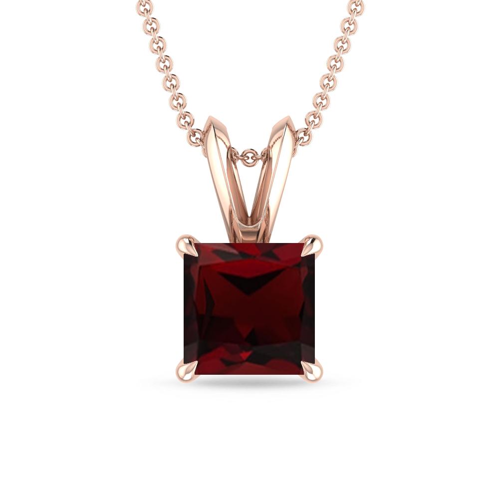 Rose Gold - Garnet