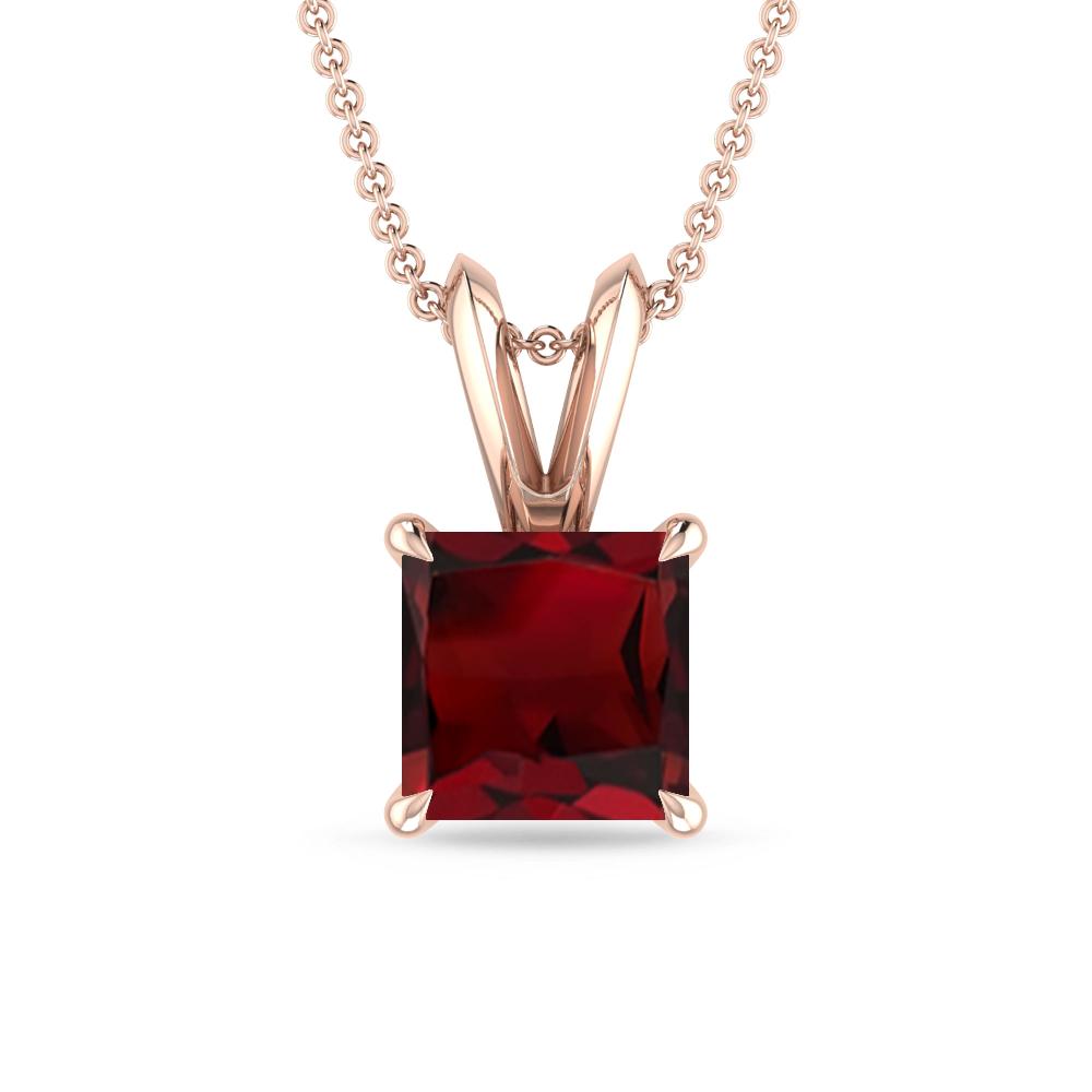 Rose Gold - Garnet