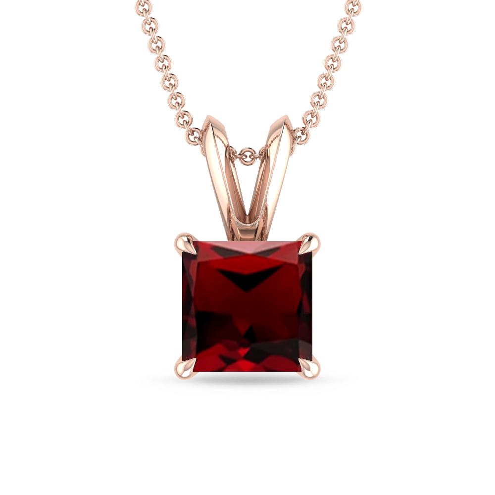 Rose Gold - Garnet