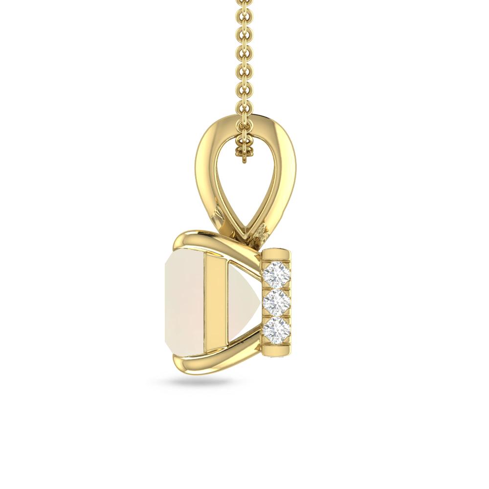 Yellow Gold - Opal