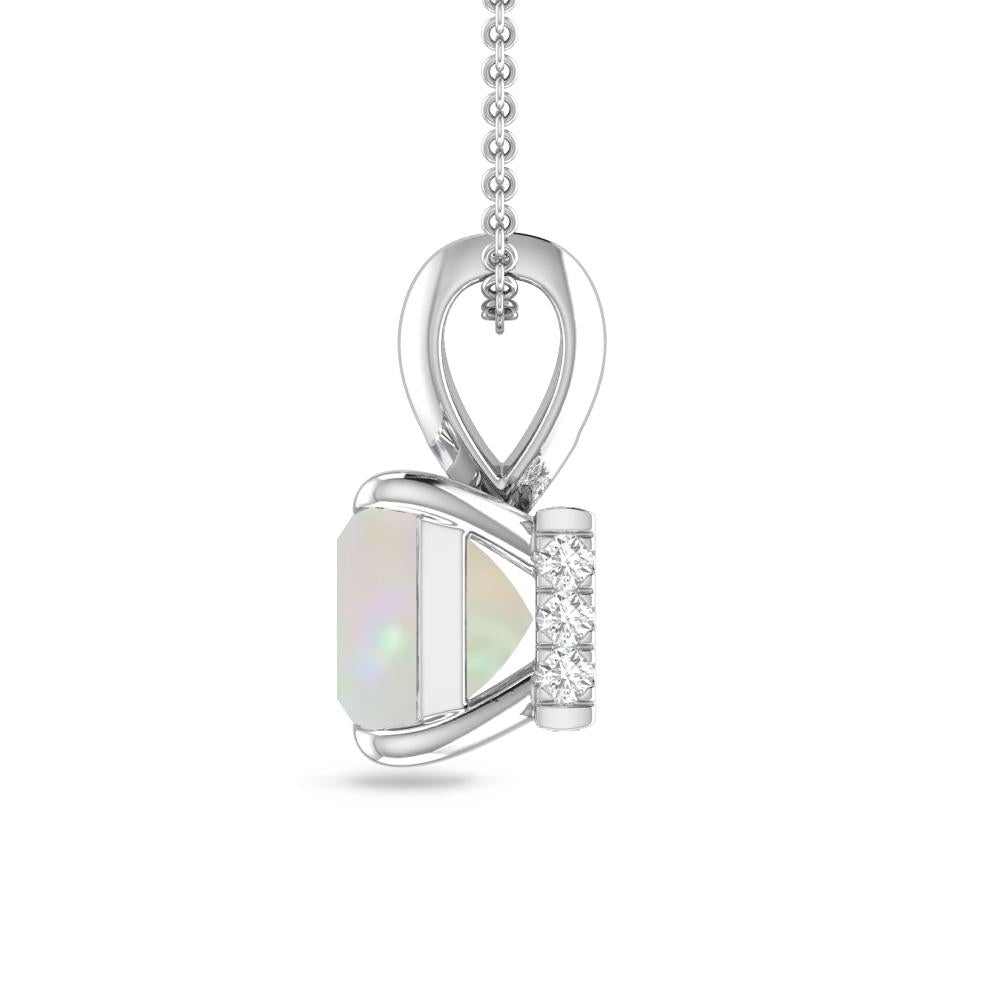 White Gold - Opal