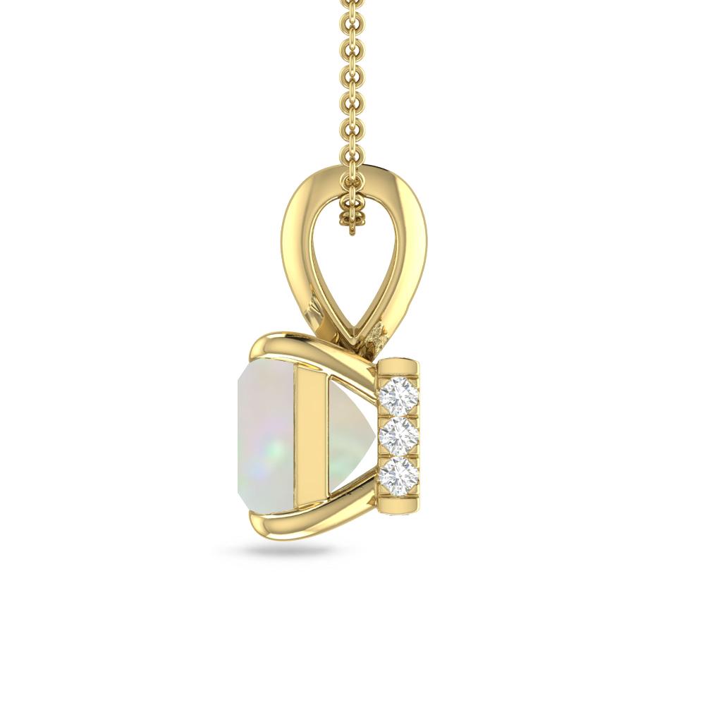 Yellow Gold - Opal