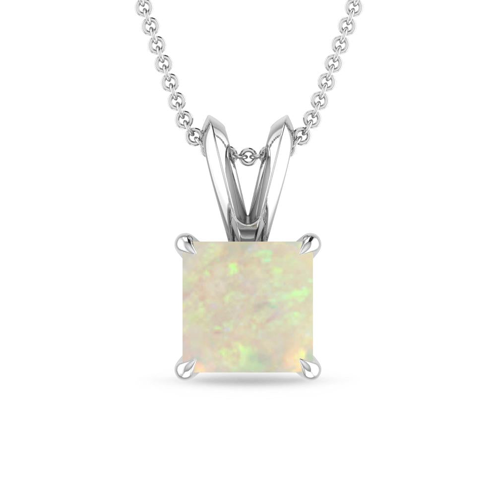 White Gold - Opal