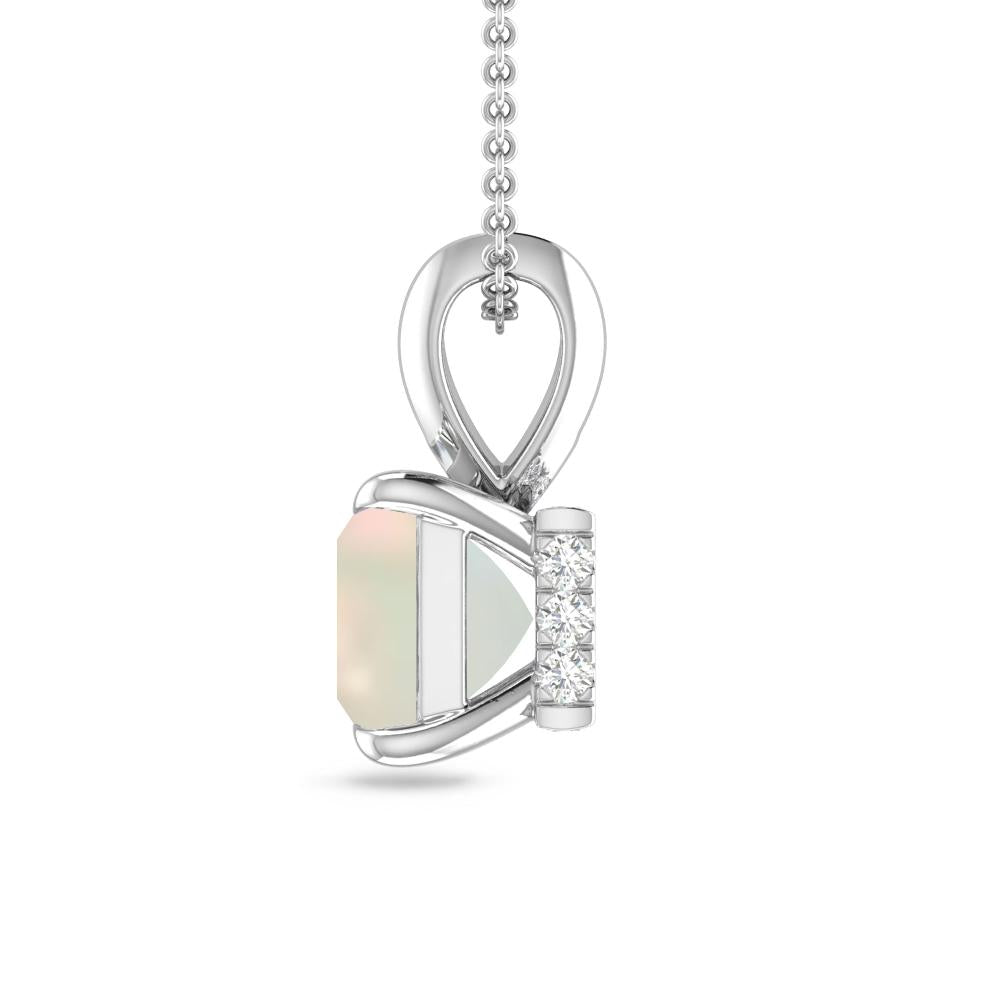 White Gold - Opal