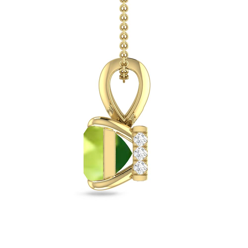 Yellow Gold - Peridot