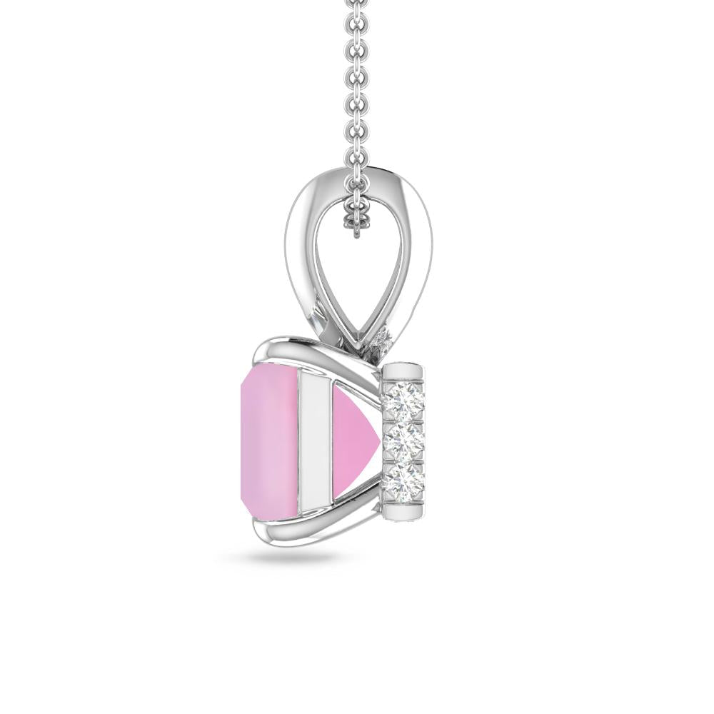 White Gold - Pink Tourmaline