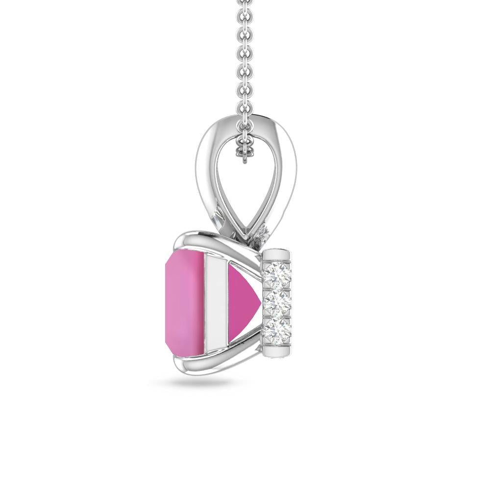 White Gold - Pink Tourmaline