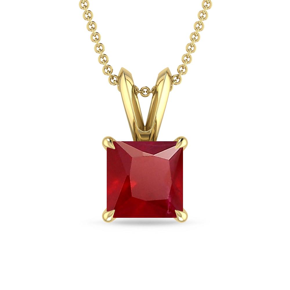 Yellow Gold - Ruby