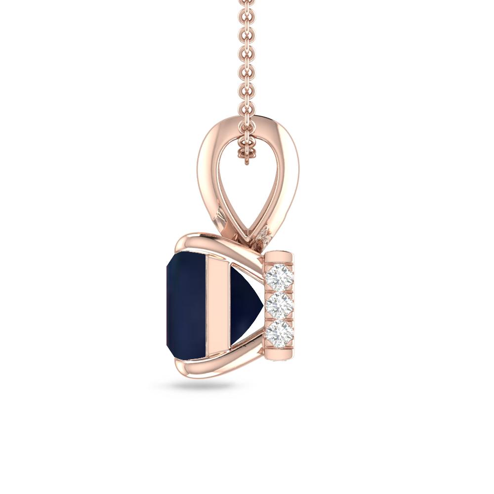 Rose Gold - Sapphire