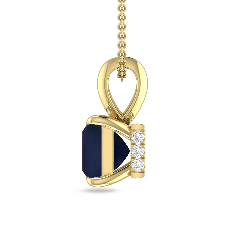 Yellow Gold - Sapphire