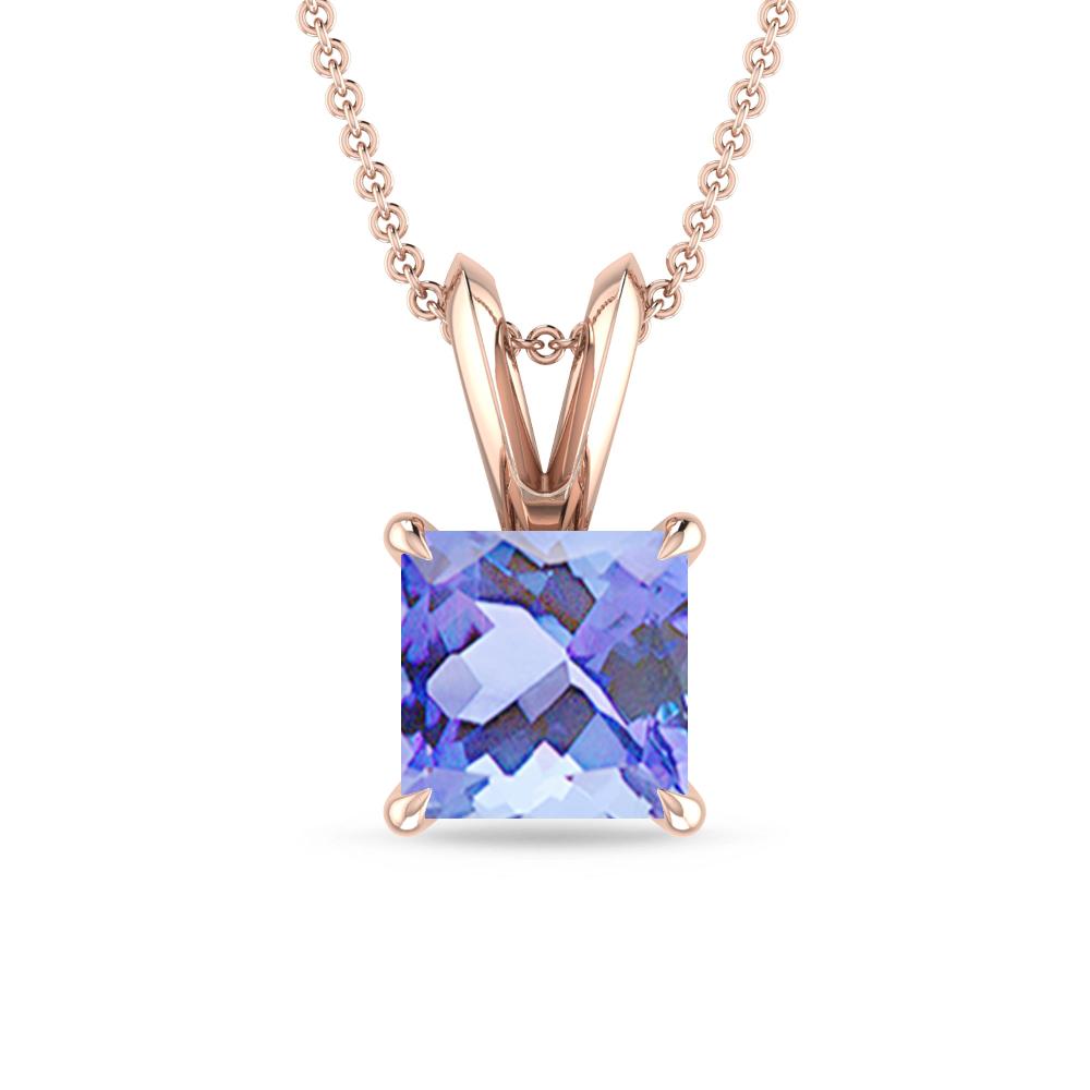 Rose Gold - Tanzanite