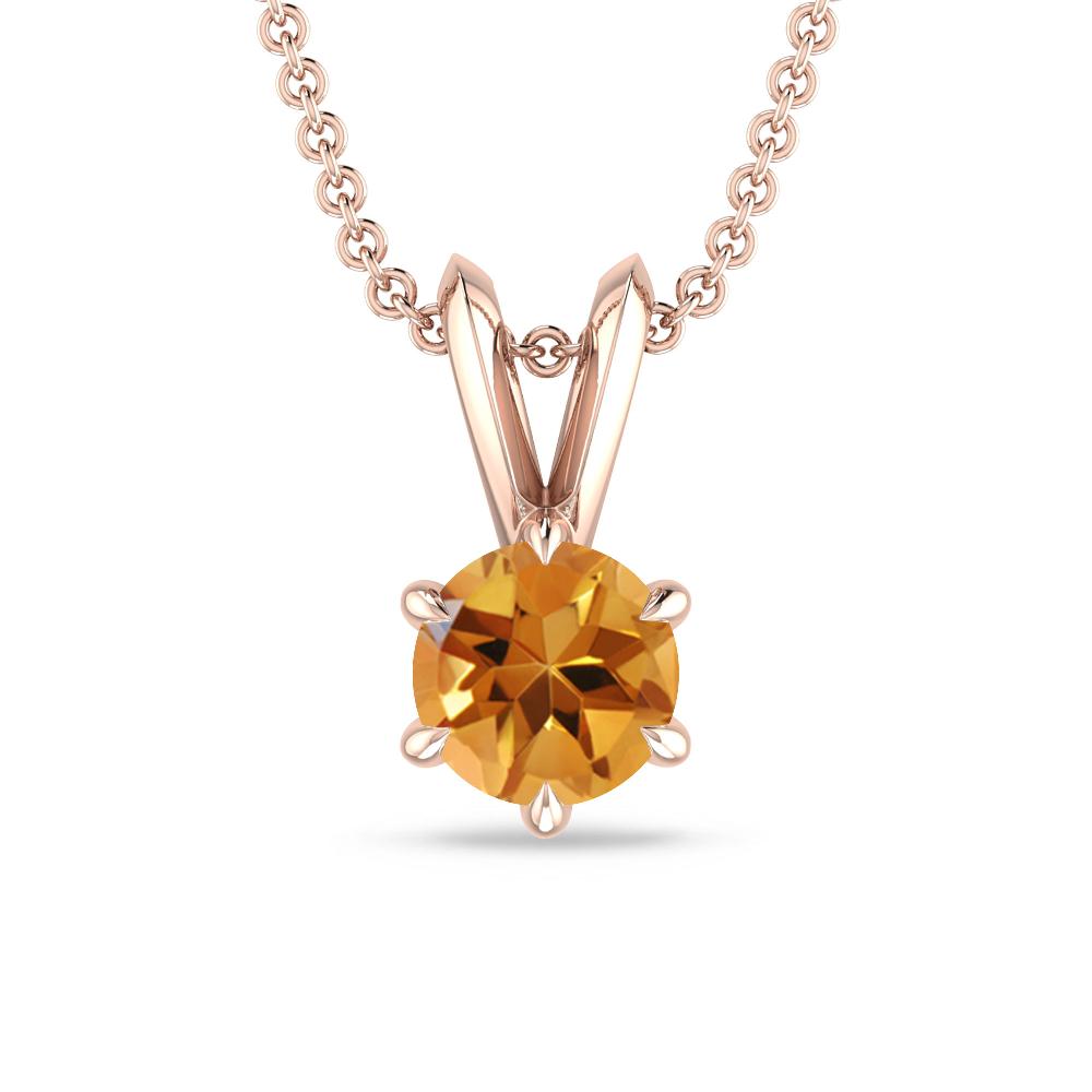 Rose Gold - Citrine