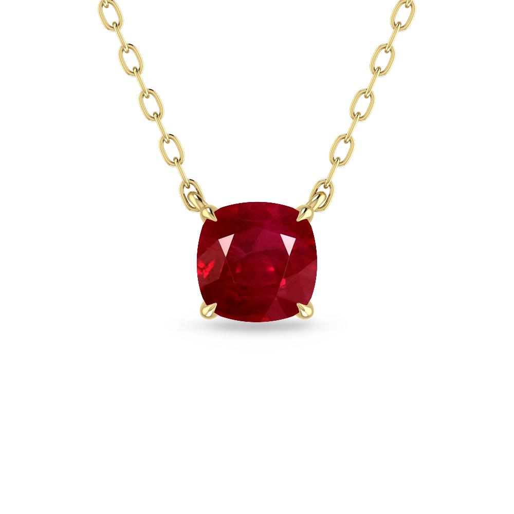Yellow Gold - Ruby