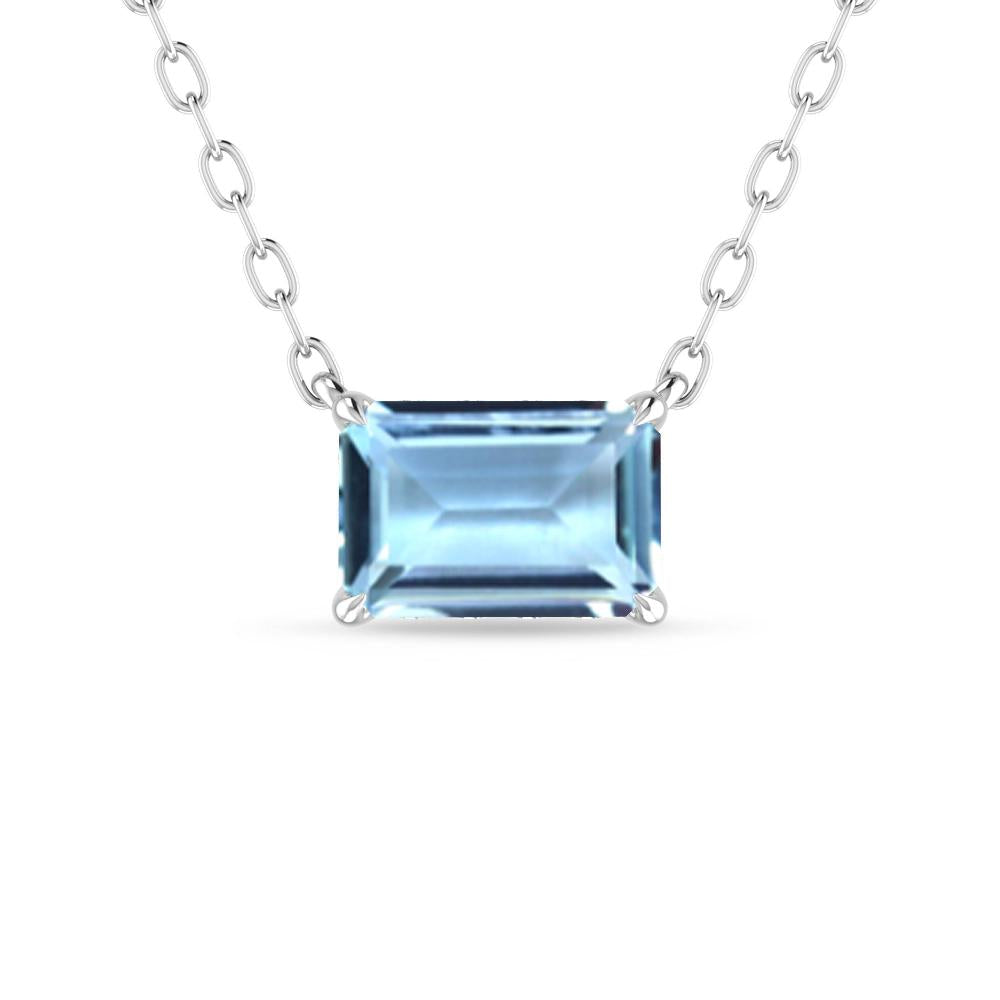 White Gold - Aquamarine