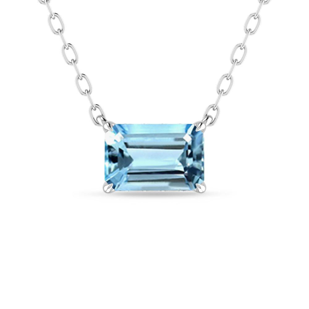 White Gold - Aquamarine