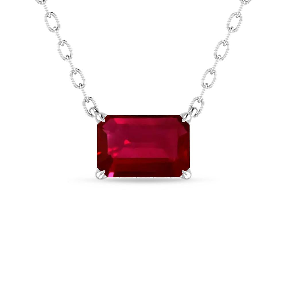 White Gold - Ruby