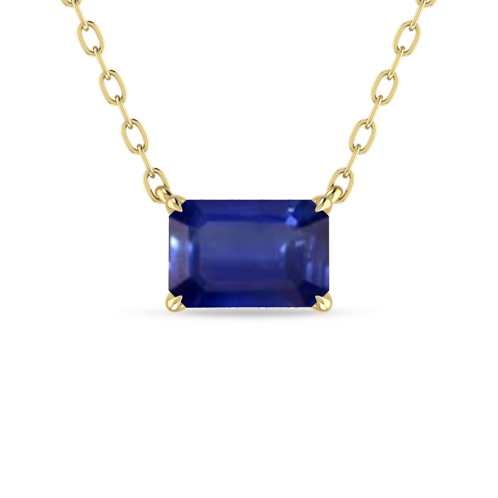 Yellow Gold - Sapphire
