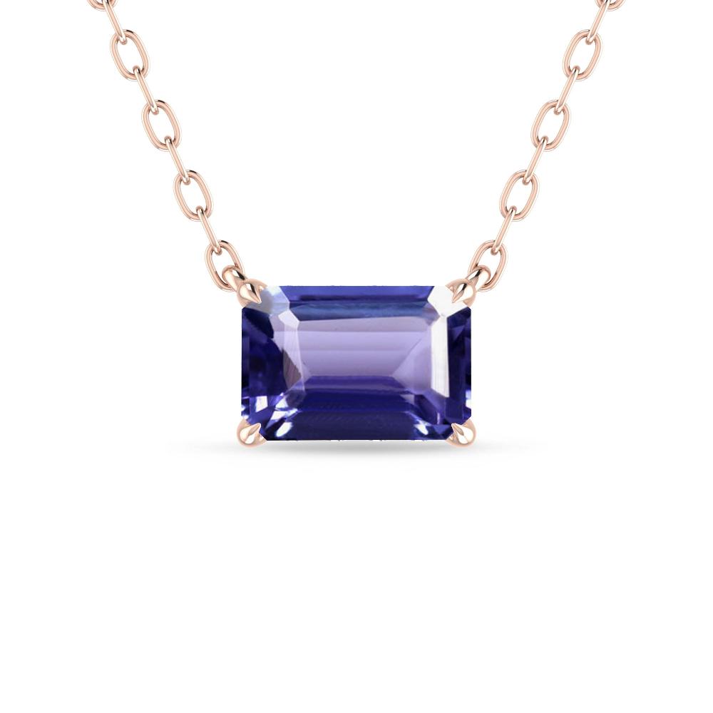 Rose Gold - Tanzanite