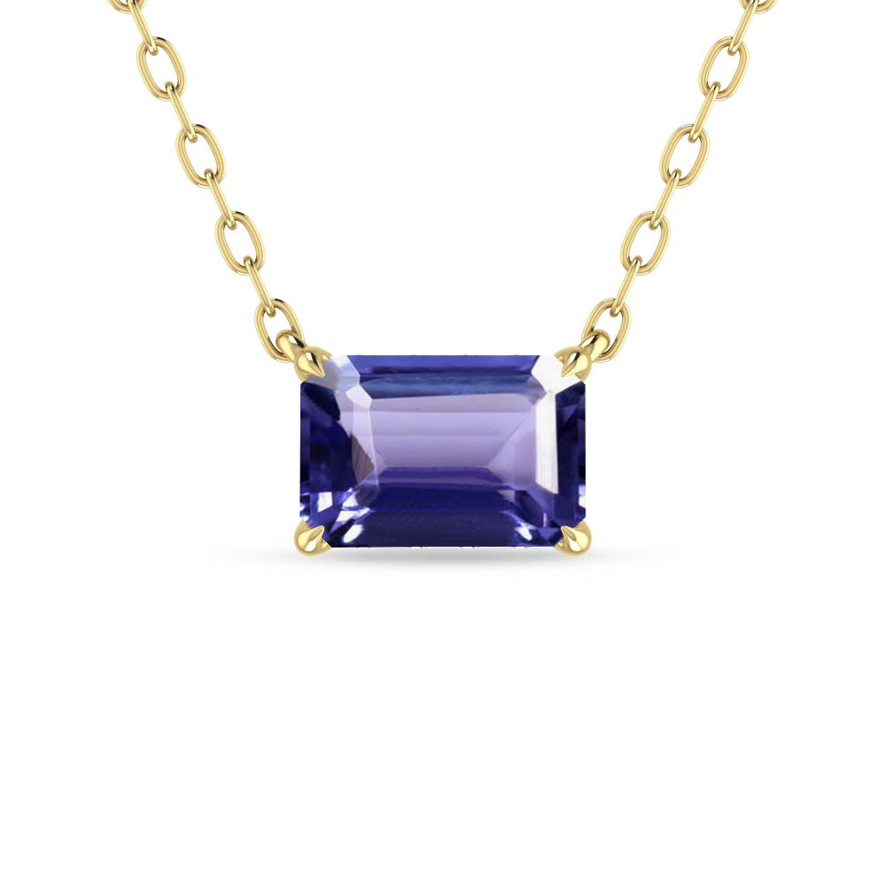 Yellow Gold - Tanzanite