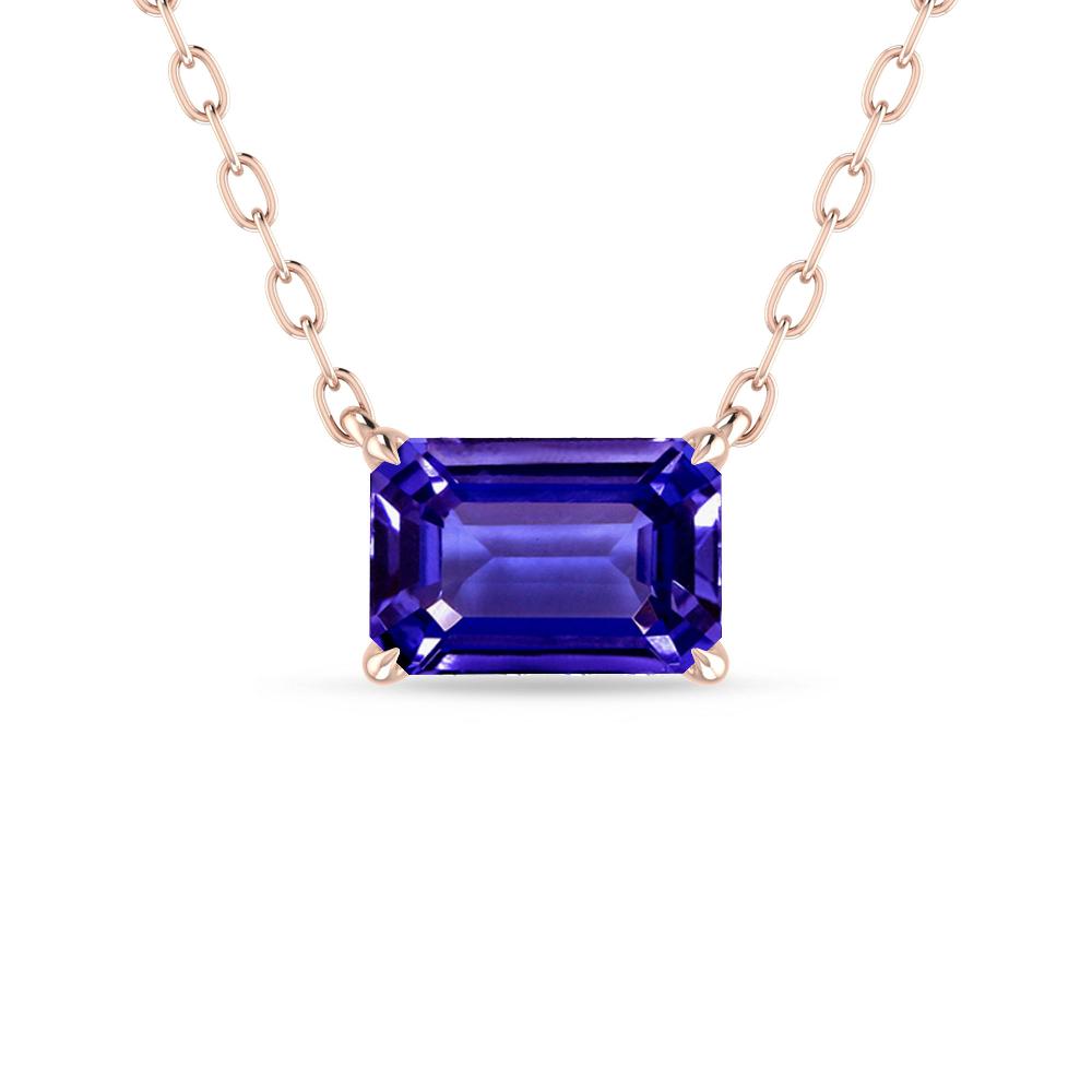 Rose Gold - Tanzanite