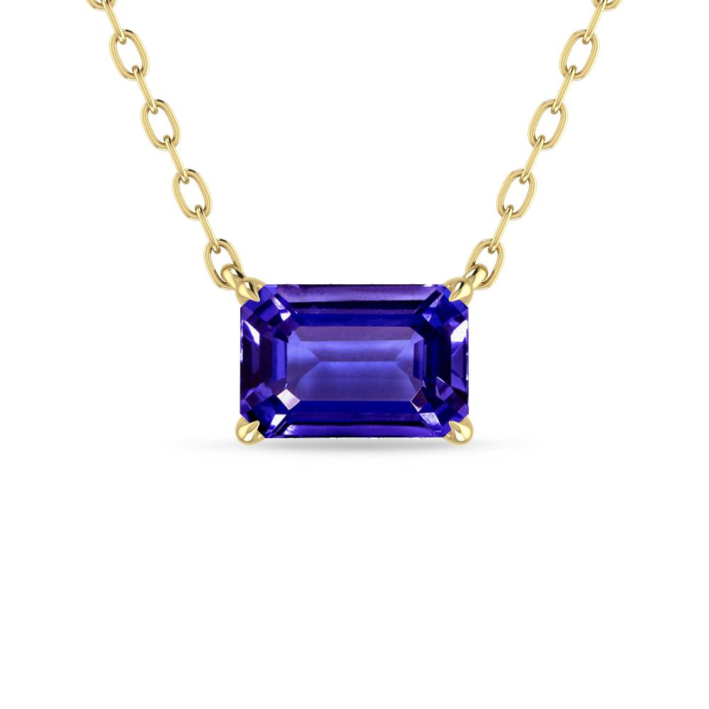 Yellow Gold - Tanzanite