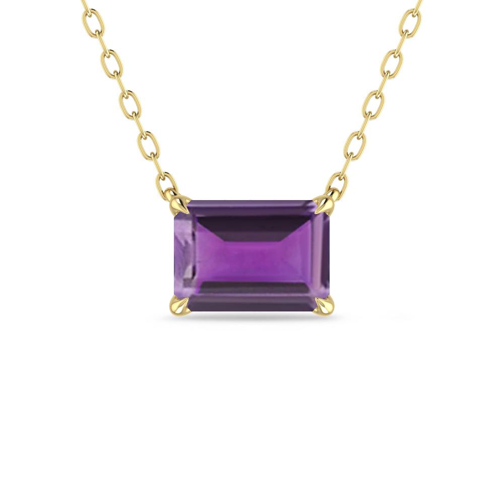 Yellow Gold - Amethyst