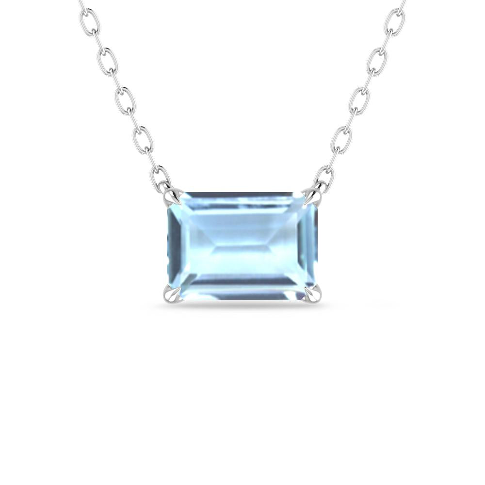 White Gold - Aquamarine