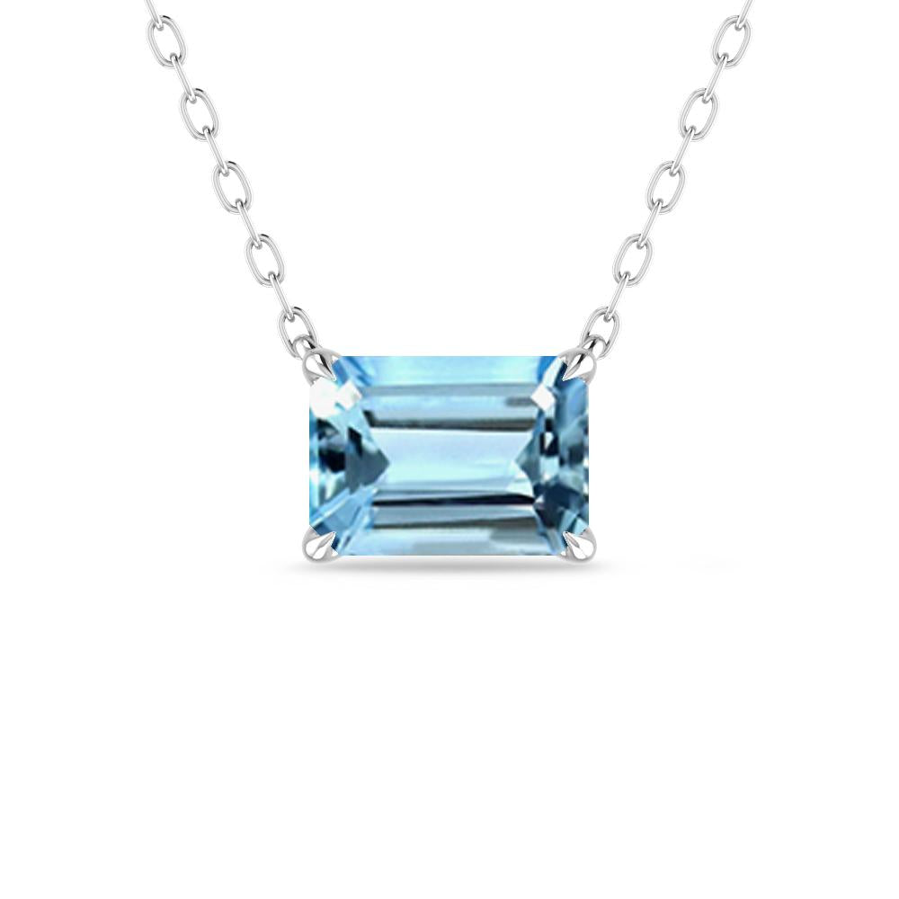 White Gold - Aquamarine