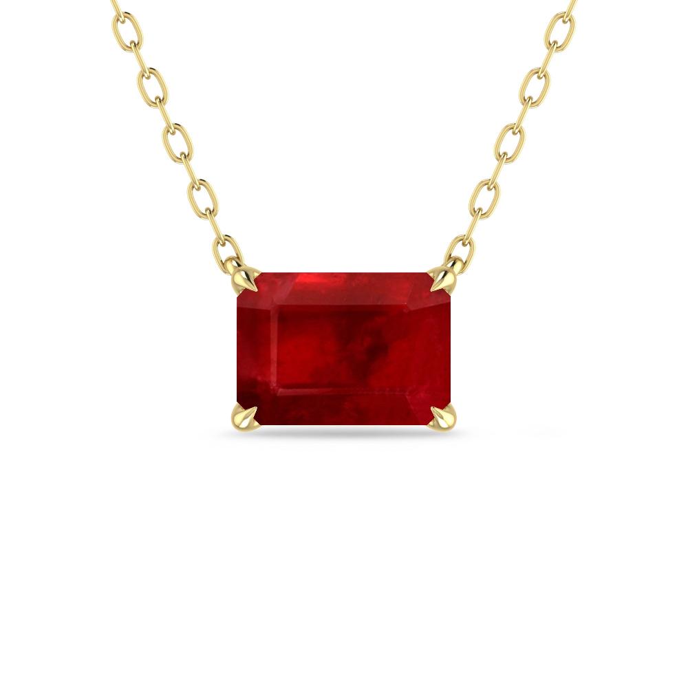 Yellow Gold - Ruby