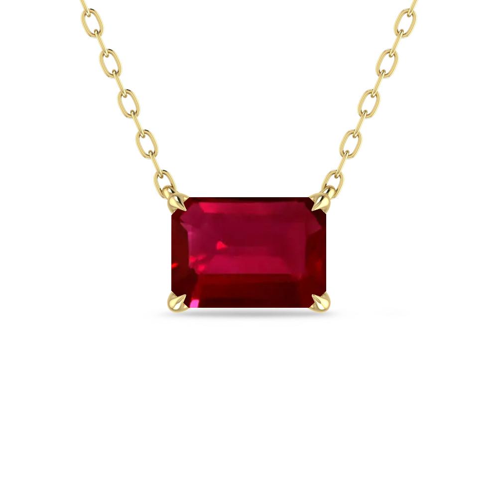 Yellow Gold - Ruby