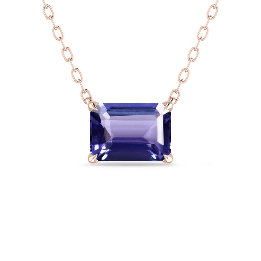Rose Gold - Tanzanite