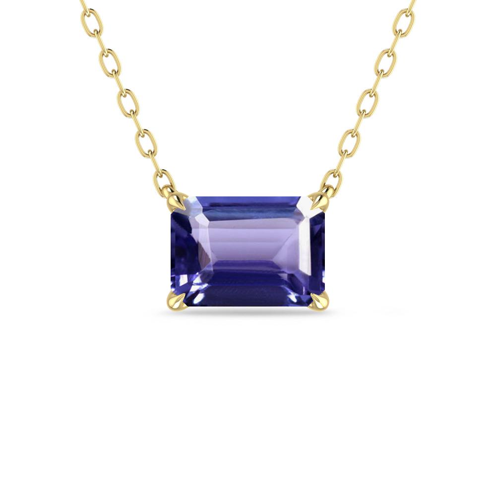 Yellow Gold - Tanzanite