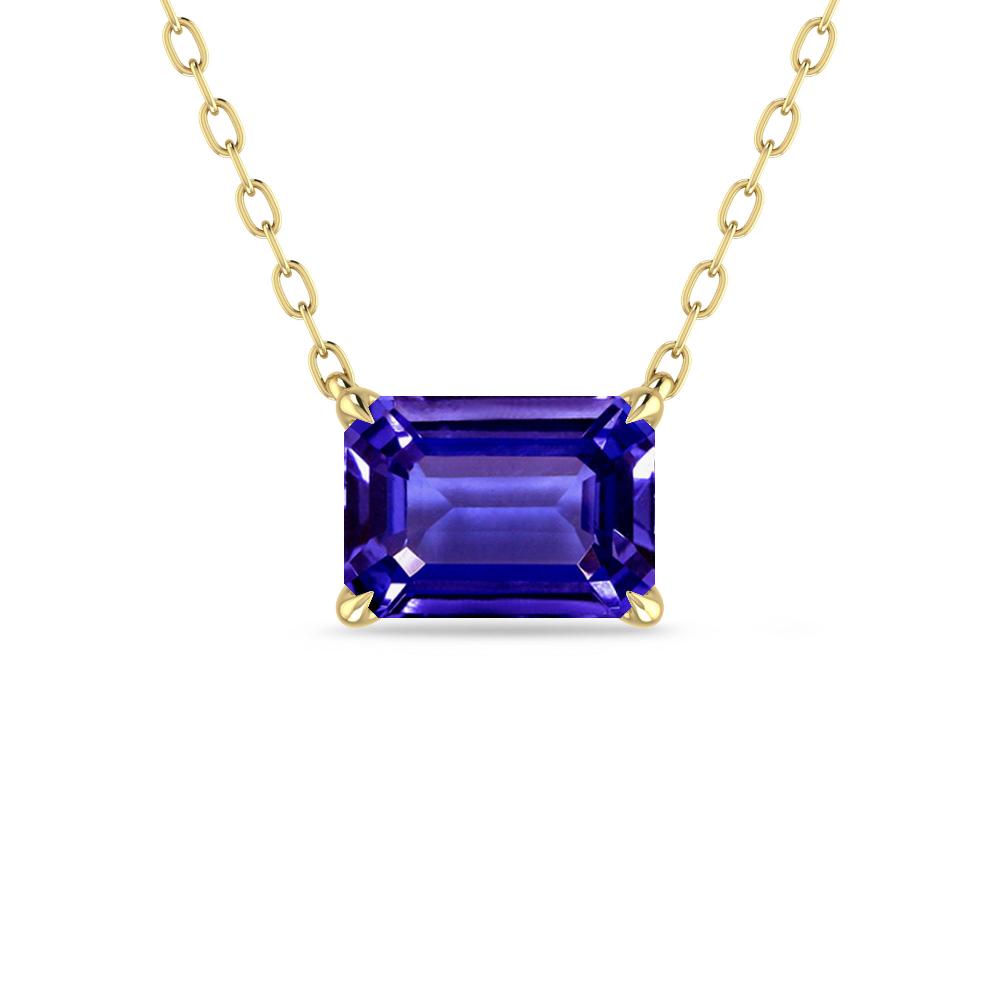 Yellow Gold - Tanzanite