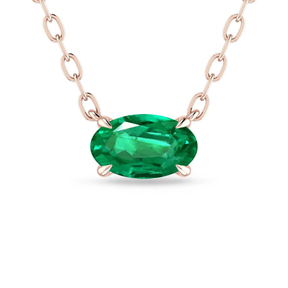 Rose Gold - Emerald