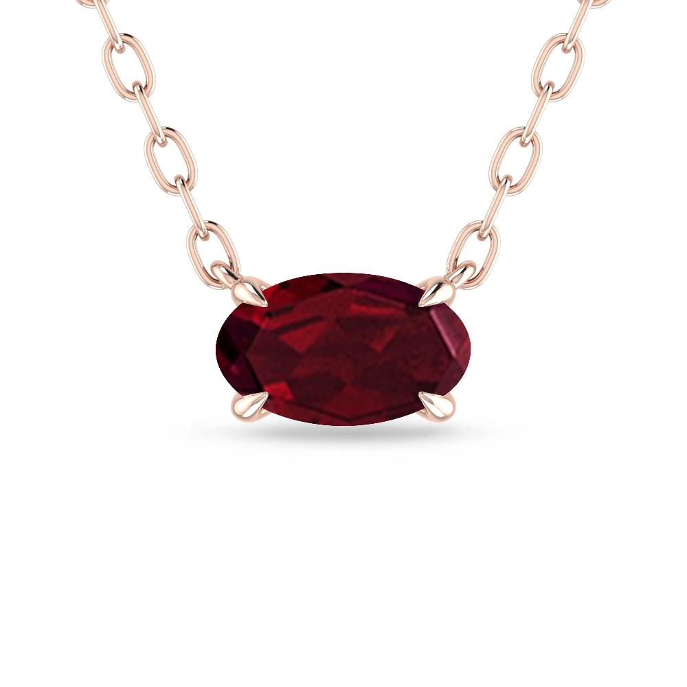 Rose Gold - Garnet